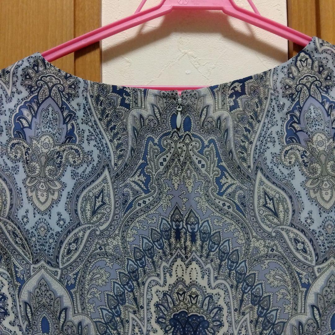 未使用に近い★DAKS ダックス ペィズリー柄 素敵なワンピース サイズ40