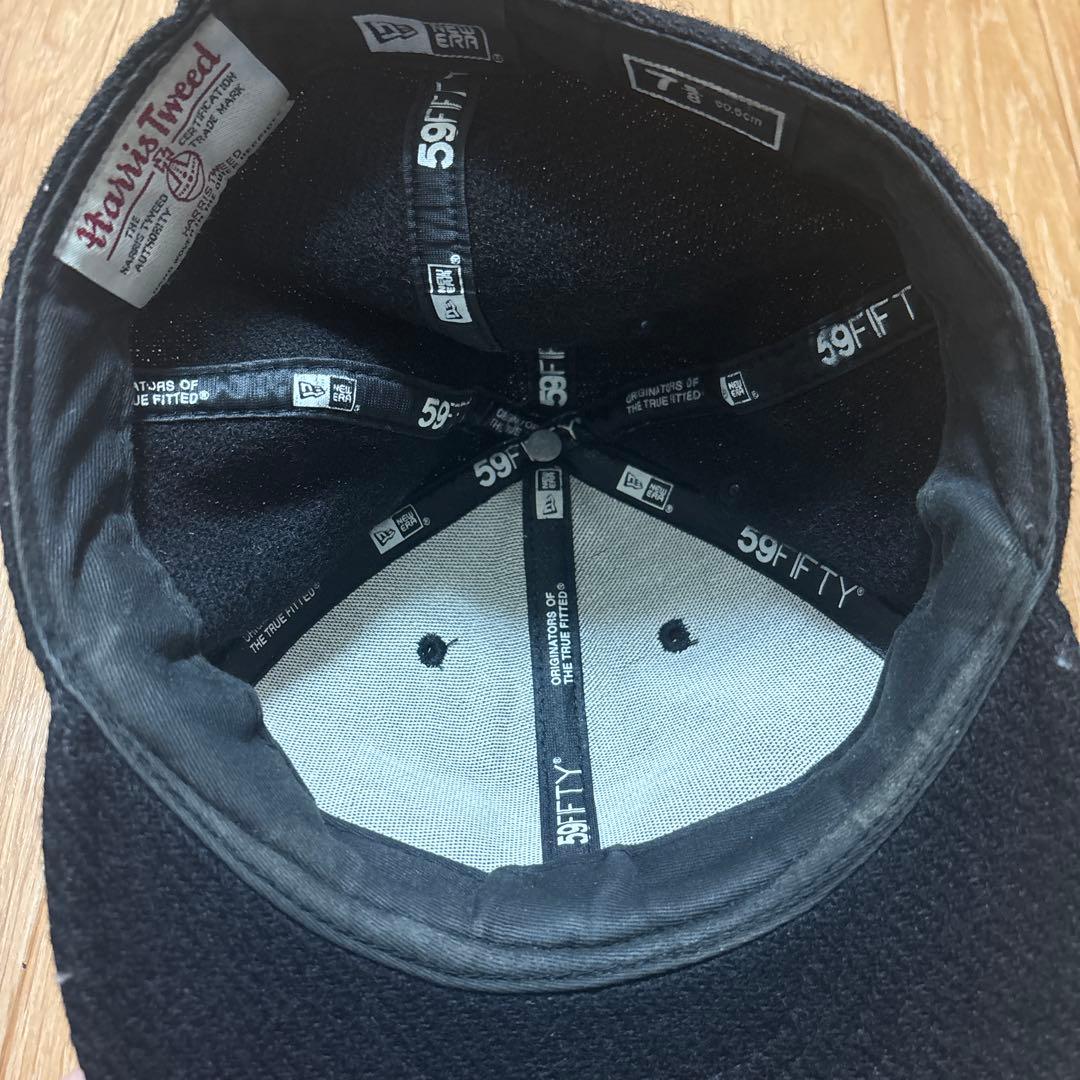 Supreme Harris Tweed 59FIFTY キャップ　60.6㎝