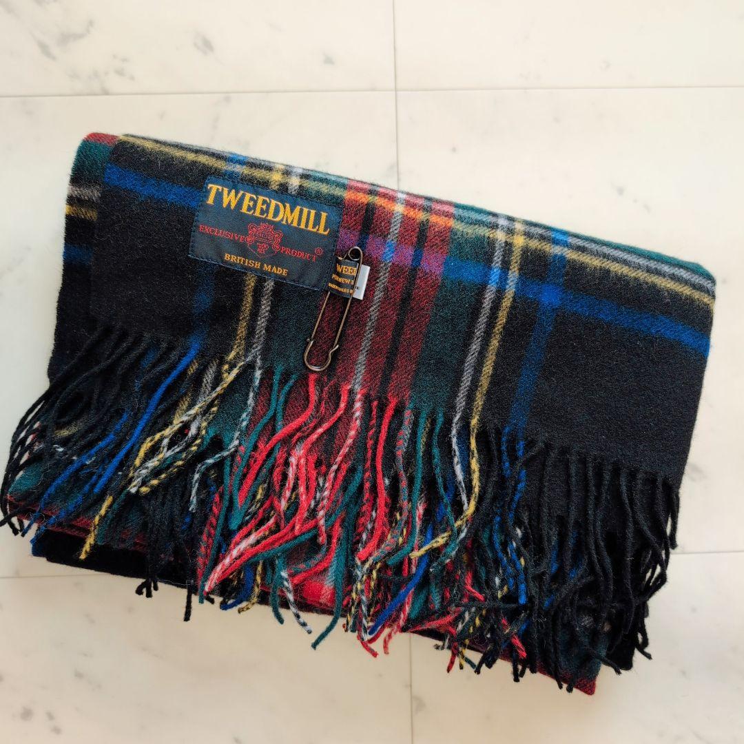 TWEEDMILL タータンチェック ウールストール　スローブイエナ別注
