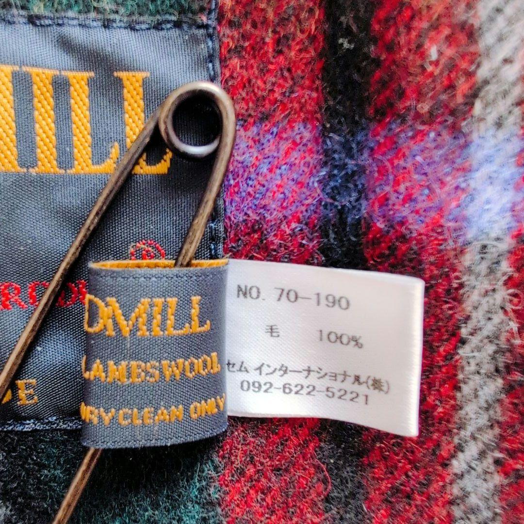 TWEEDMILL タータンチェック ウールストール　スローブイエナ別注