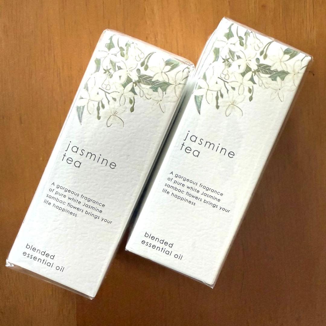 生活の木ジャスミンティー ブレンド精油30ml2個、瓶付き