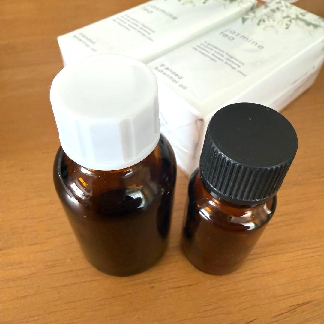 生活の木ジャスミンティー ブレンド精油30ml2個、瓶付き