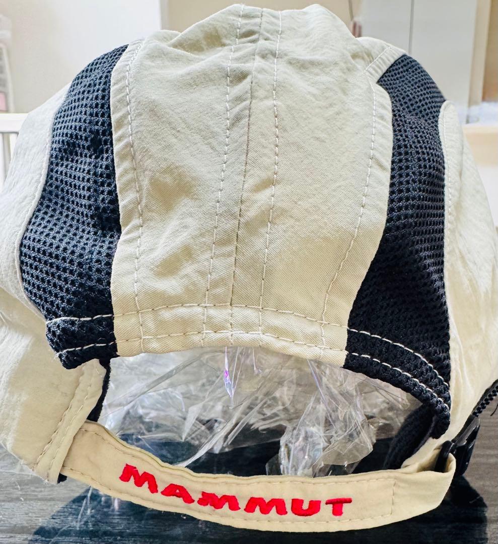 C*s様 ★中古 MAMMUTマムート帽子キャップホワイトベージュ L