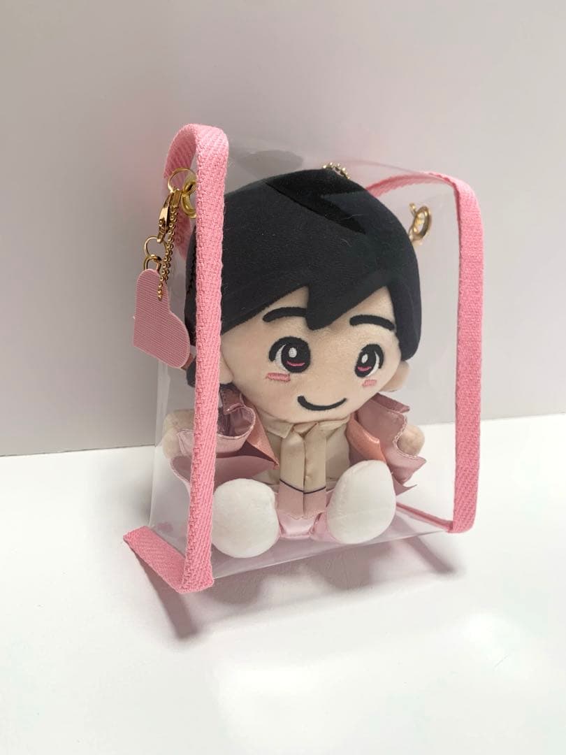 S　ちびぬいポーチ　1体用　2体用　ピンク　なにわ男子　はぴぬい