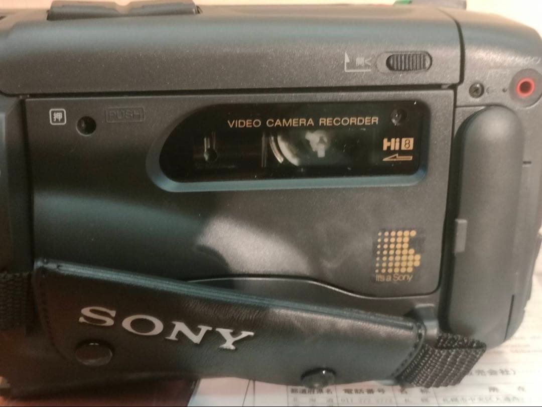 (*)様 ソニービデオカメラ handycam CCD-TRV60 デッドストッ
