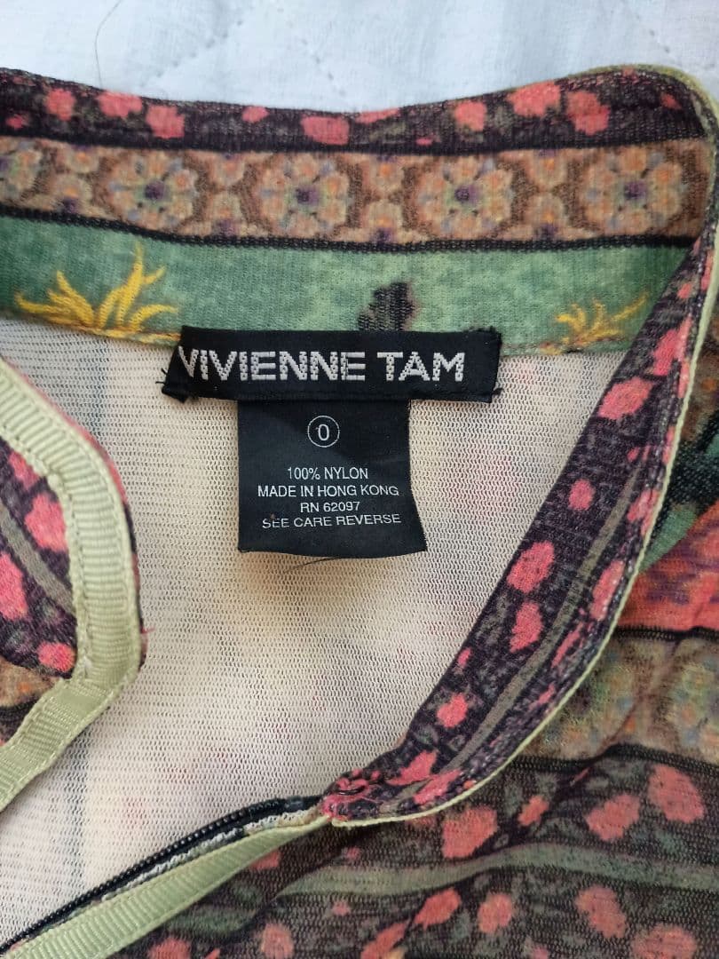 Vivienne Tam 花柄 半袖トップス