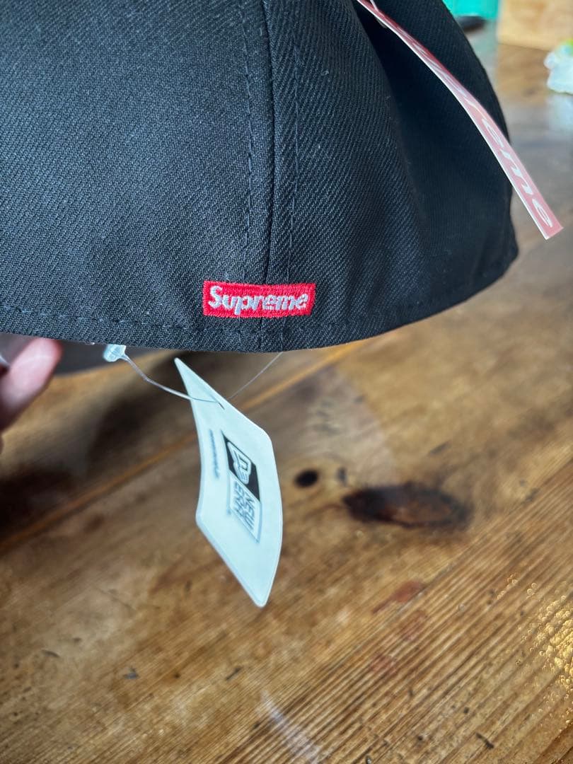 Supreme 59FIFTY ブラック キャップ 7 1/8