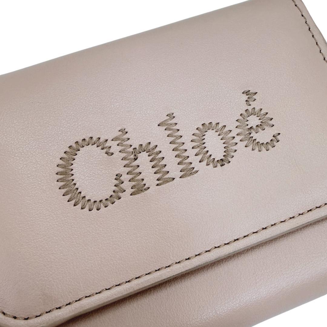 Chloe クロエ 三つ折り財布 コンパクトウォレット SENSE センス