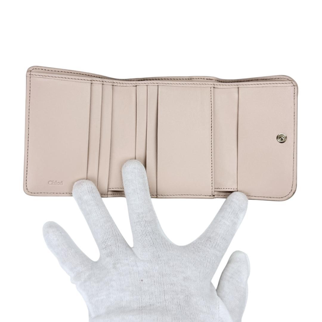 Chloe クロエ 三つ折り財布 コンパクトウォレット SENSE センス