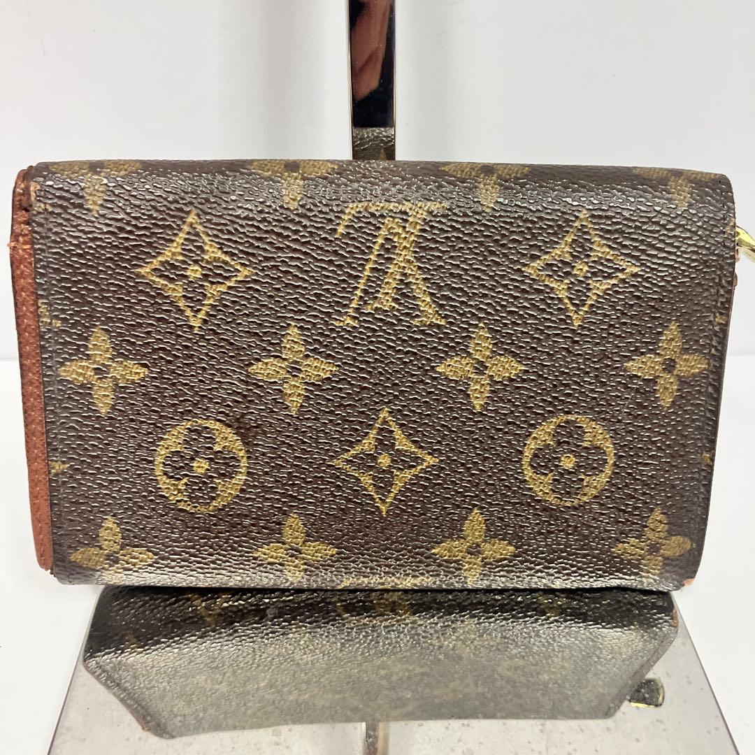 LOUIS VUITTON モノグラム ポルトモネビエトレゾール M61730