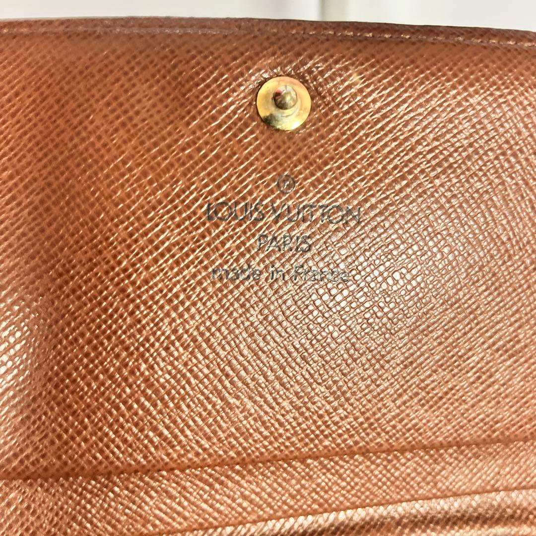 LOUIS VUITTON モノグラム ポルトモネビエトレゾール M61730