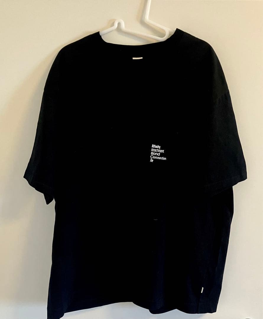 トップス OVY Embroidery Cotton Wide T-shirt XL