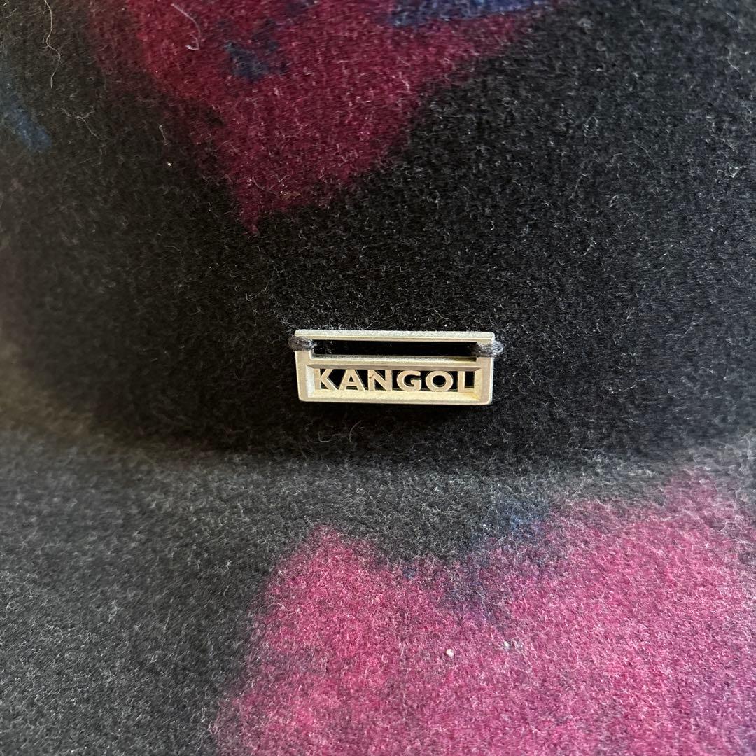 【貴重】KANGOL グラデーション ハット帽　XL