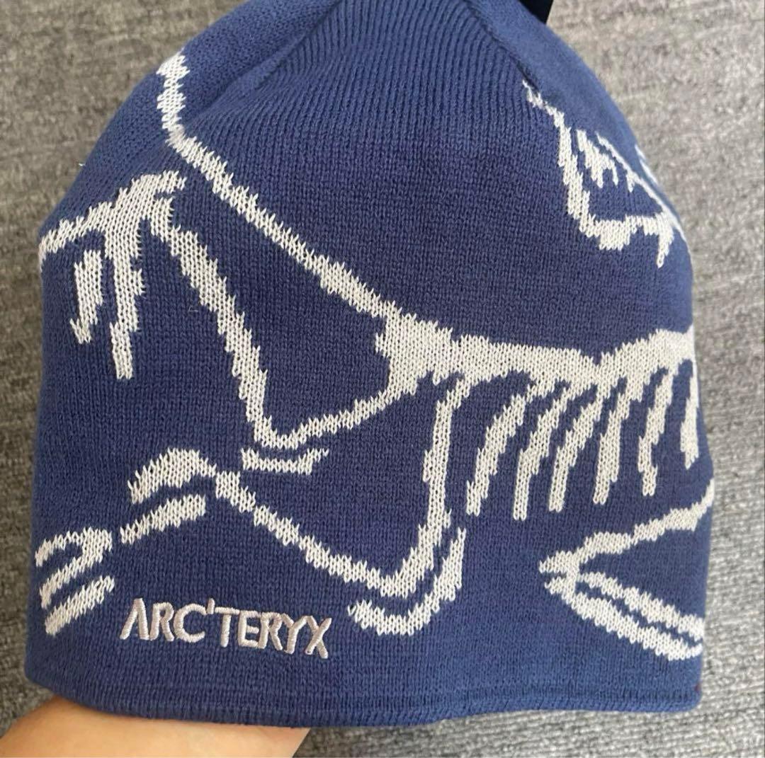 新品 アークテリクス Bird Head Toque ビーニー ニット帽　ブルー