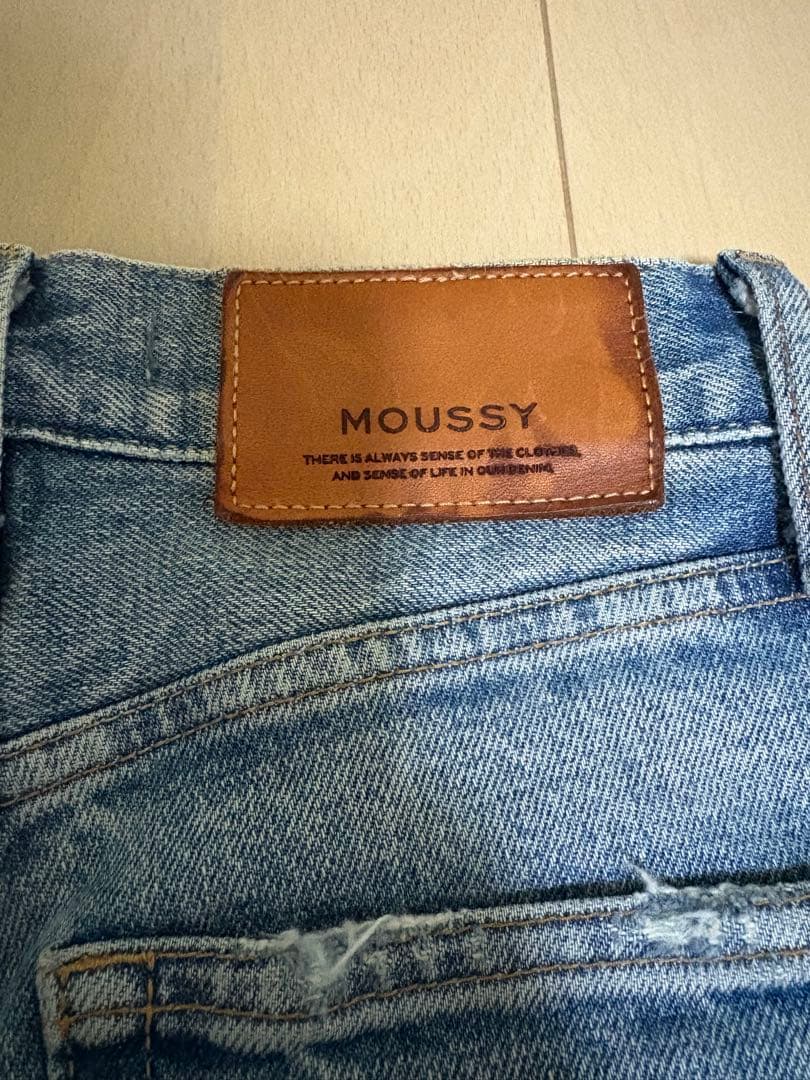 MOUSSY MVS FLAREデニム サイズ:24