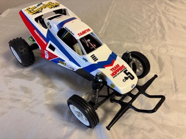 ボ*ド様 【未走行・美品】1/10タミヤ「グラスホッパーII」組立済完成車（プロ
