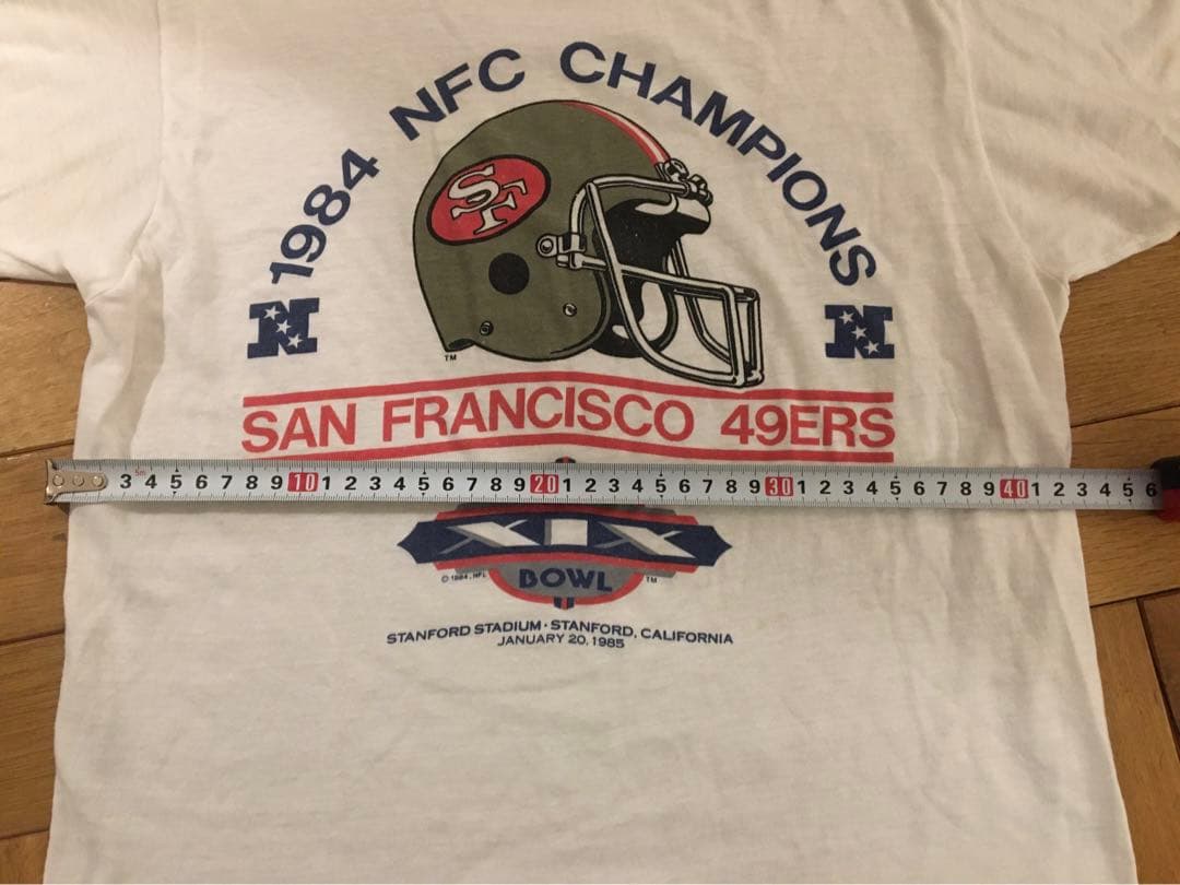1984年 NFCチャンピオン サンフランシスコ49ers ヴィンテージTシャツ