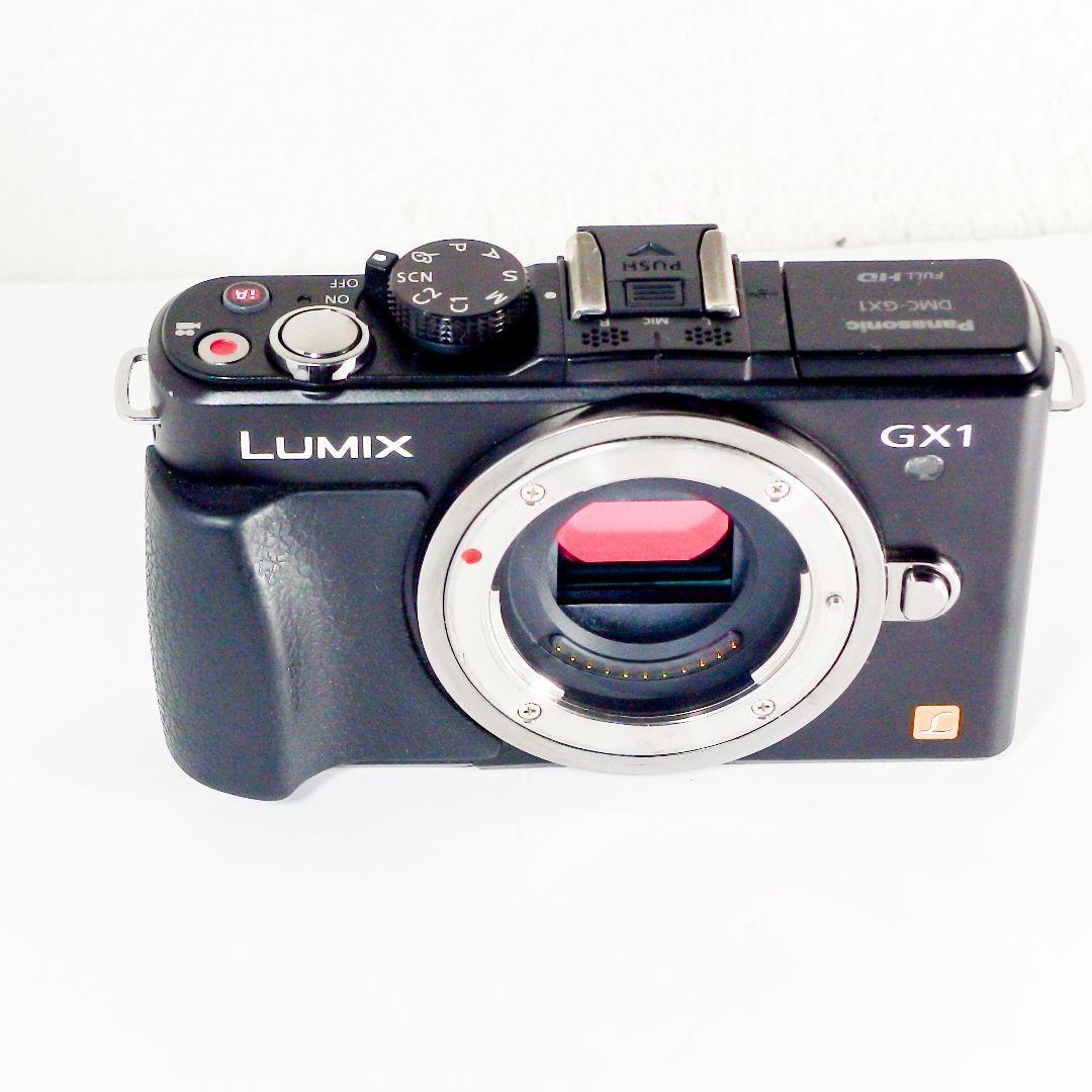 完動美品 パナソニック panasonic DMC-GX1 ブラック