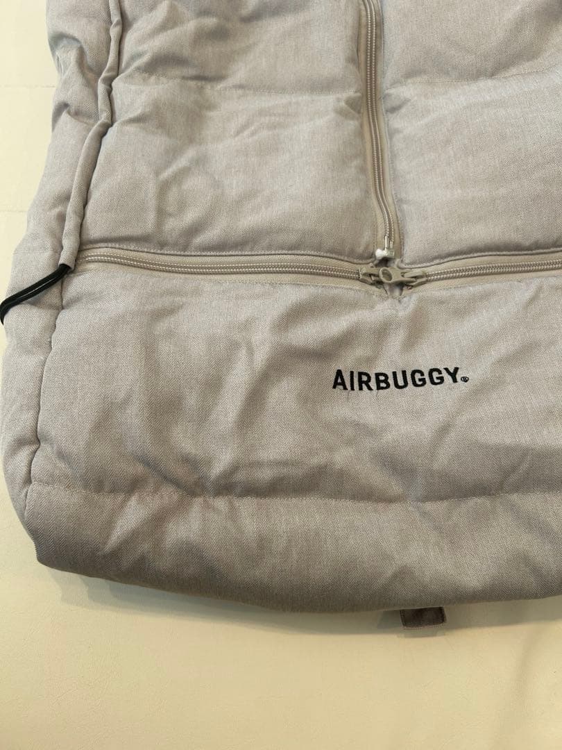 【超美品】エアバギーベーシックラインAIRBUGGY フットマフベビーカーカバー