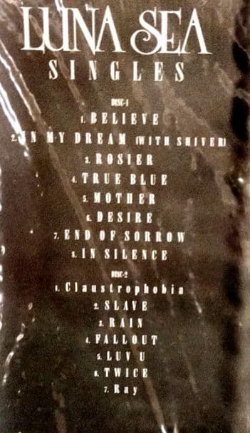 新品 LUNA SEA SINGLES 2枚組