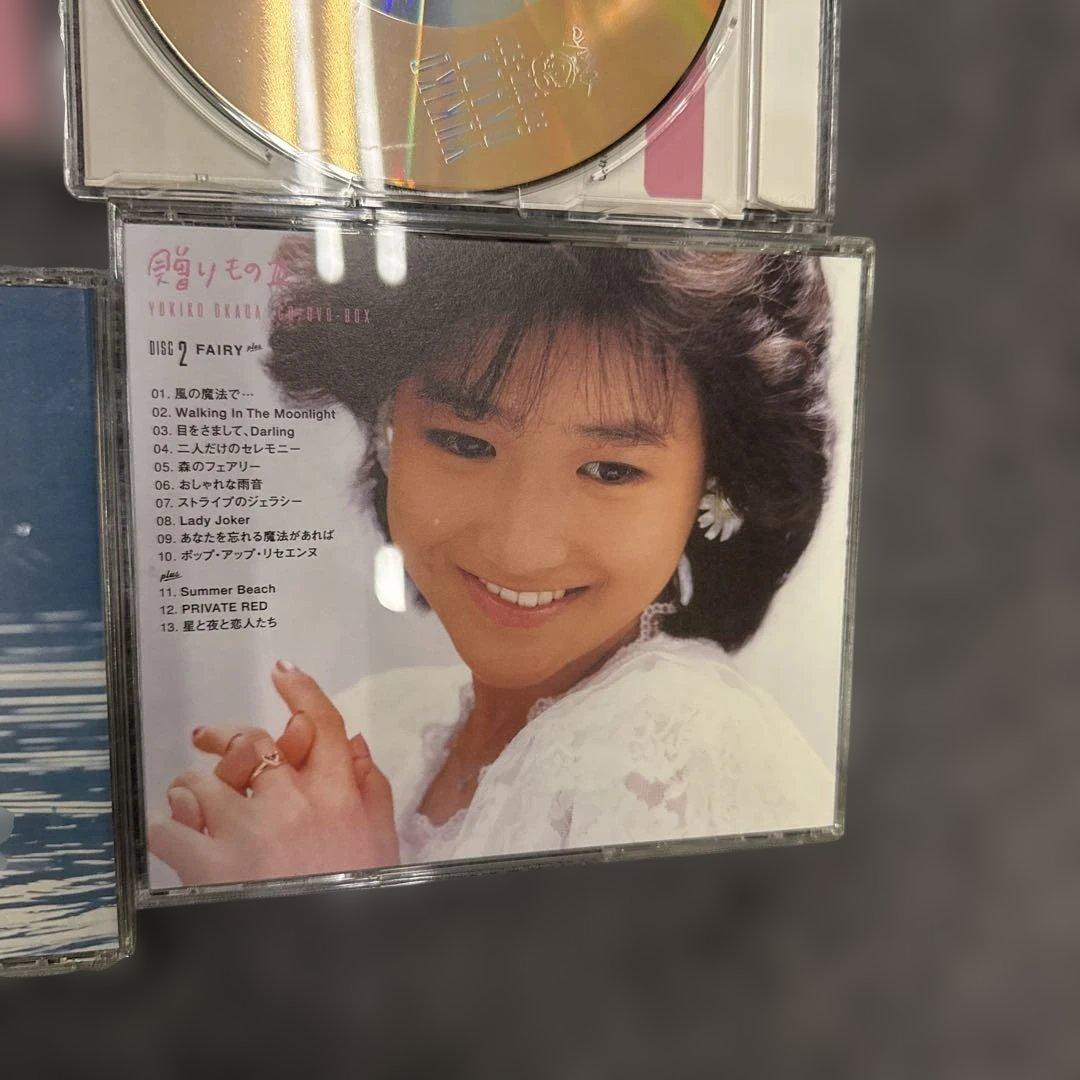 岡田有希子/CD・DVD-BOX「贈りもの3」動作未確認