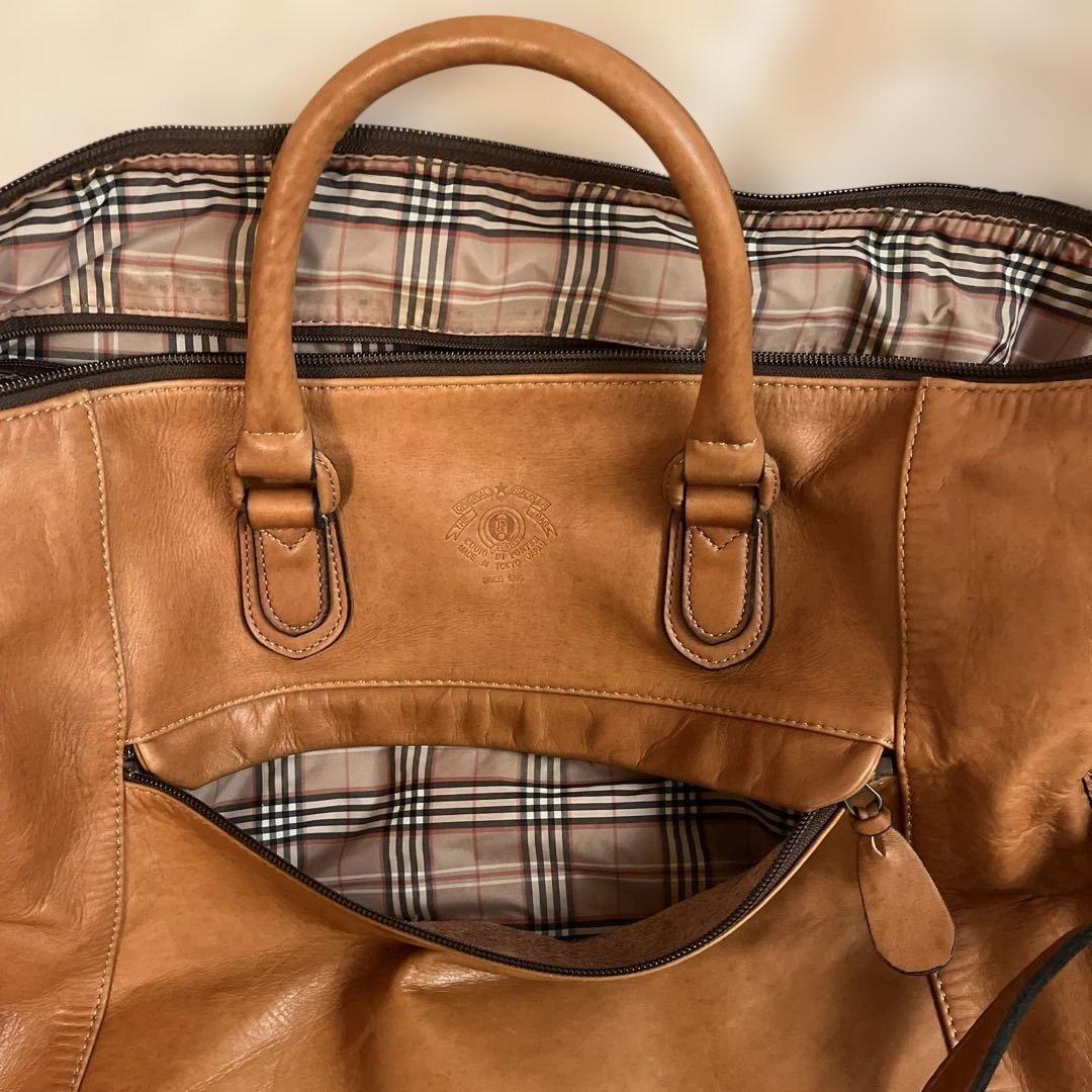 吉田カバンCUOIO DI PORTER ポーター レザー ボストンバッグ