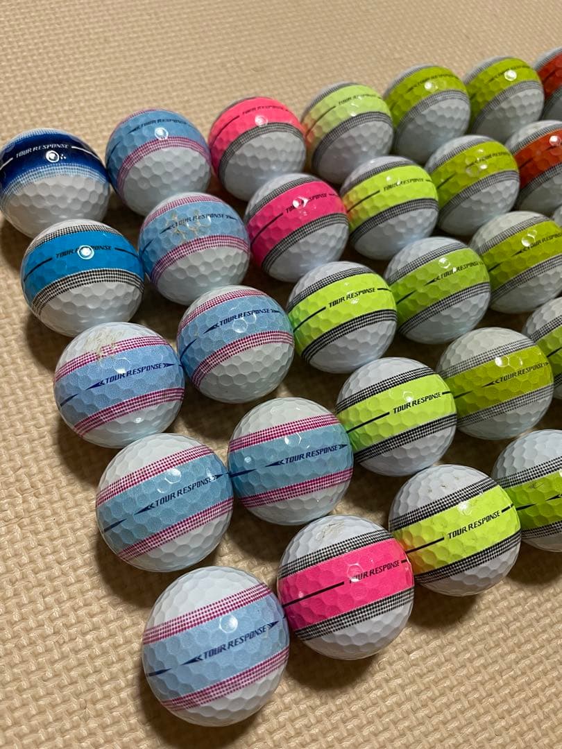 TaylorMade TOURRESPONSEロストボール35個