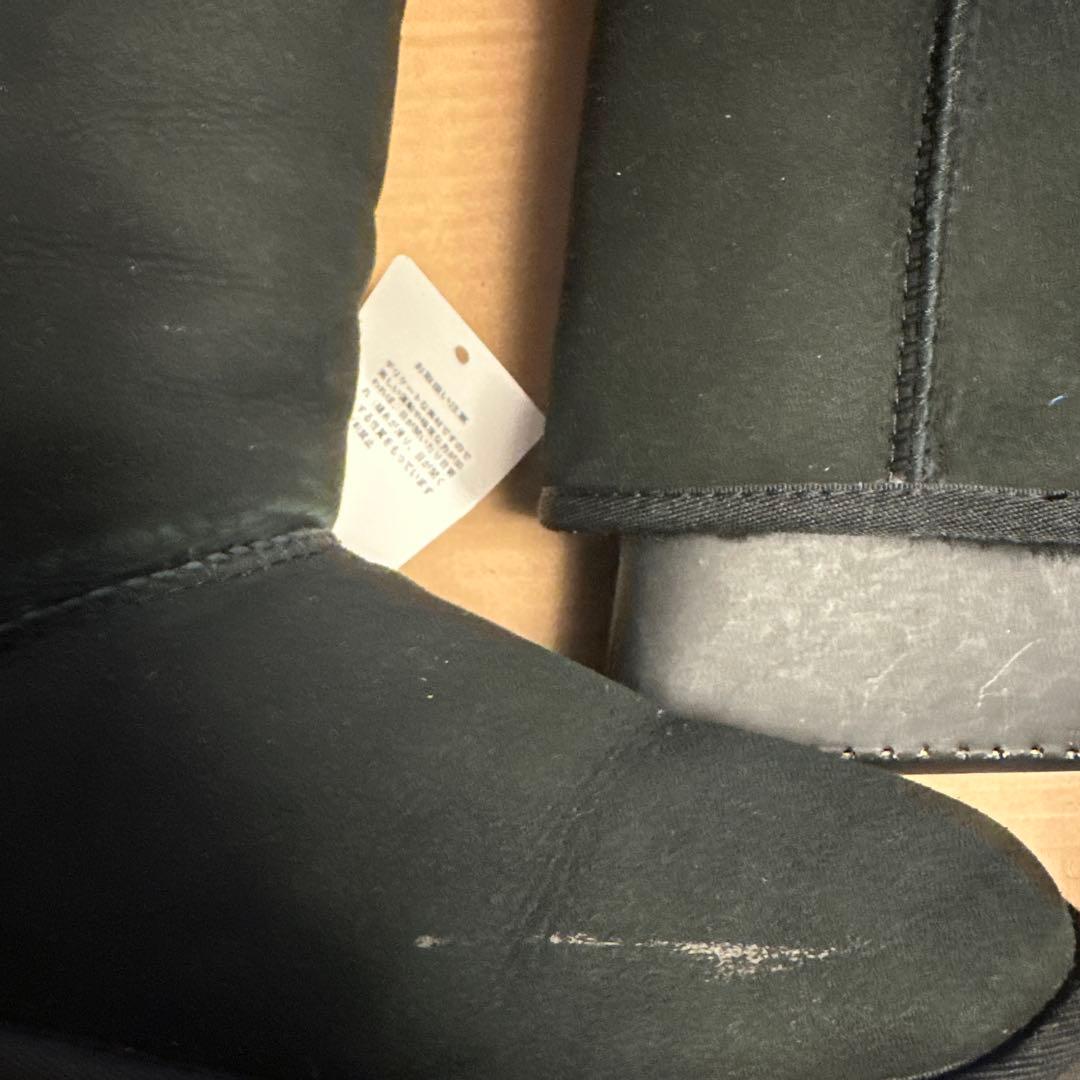 UGG ブラックムートンブーツ ロング