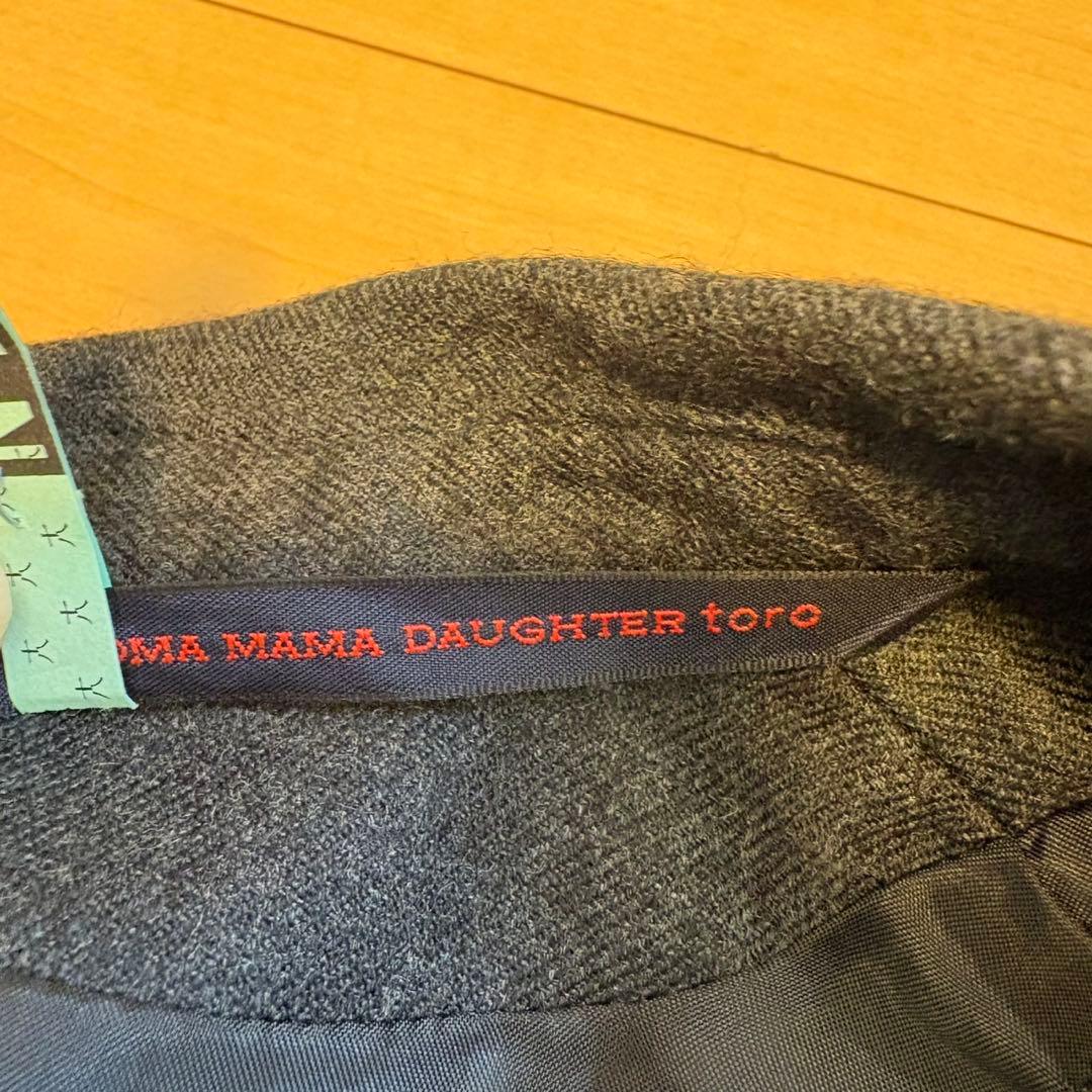 GRANDMA MAMA DAUGHTER 長袖タックワンピース