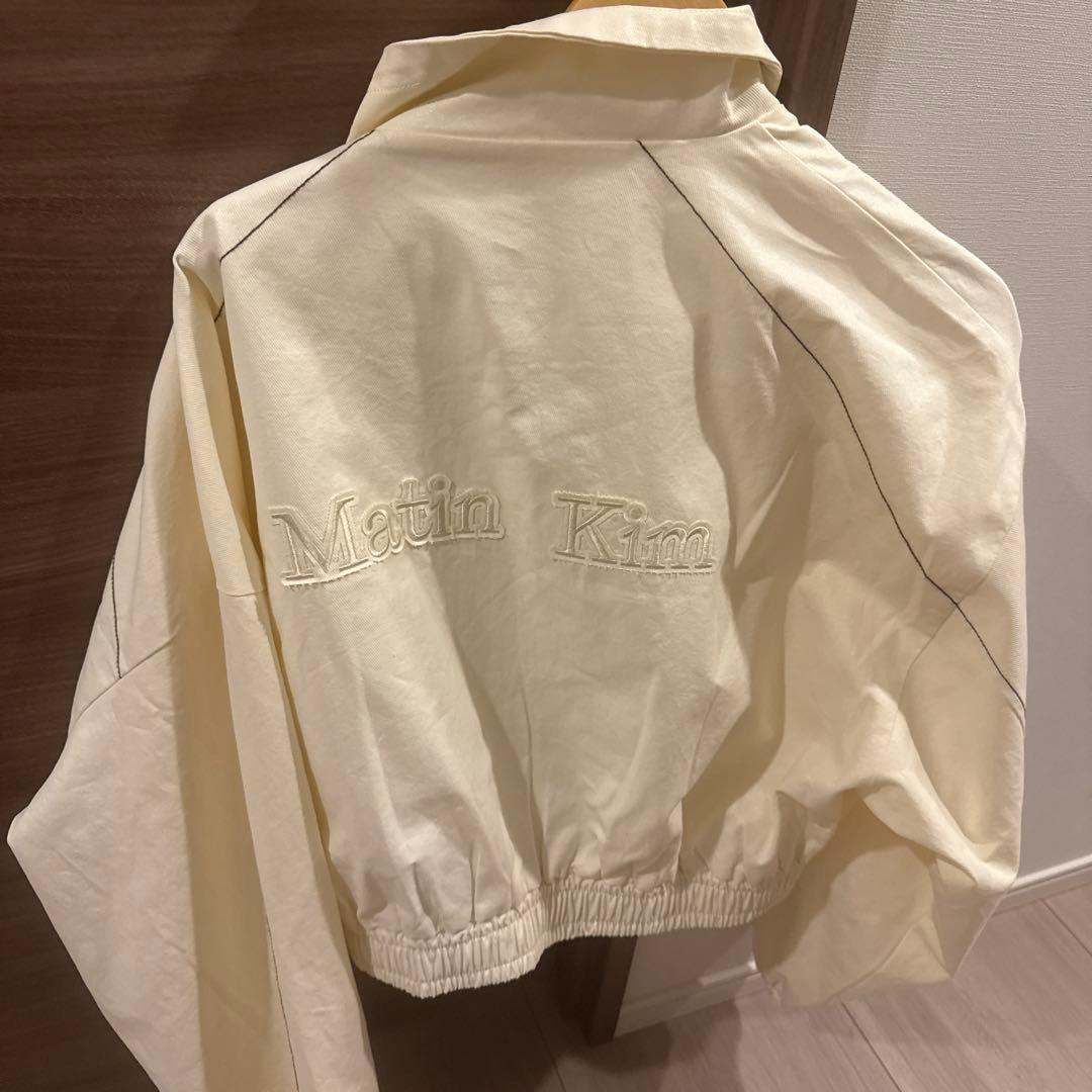 ジャケット・アウター MATIN ROUGH COATING CROP BOMBER