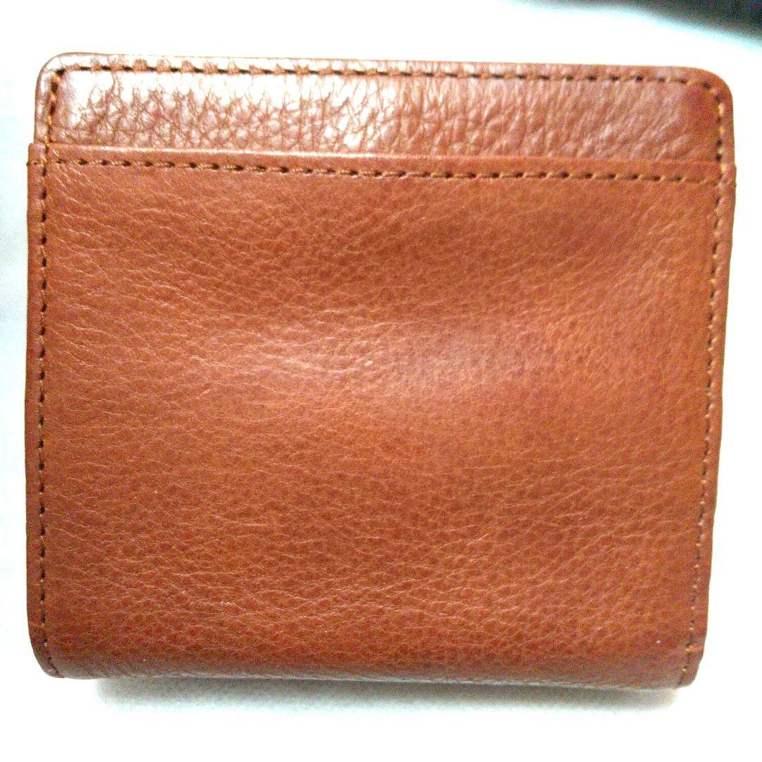 ♥新品▪未使用品 Dakota ペルラ 二つ折財布 ブラウン イタリア製レザー♥