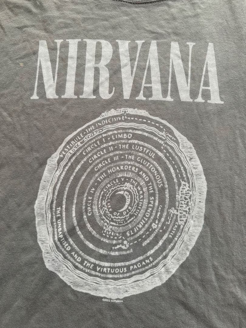 2003 NIRVANA VESTIBULE T anvil 希少グレー