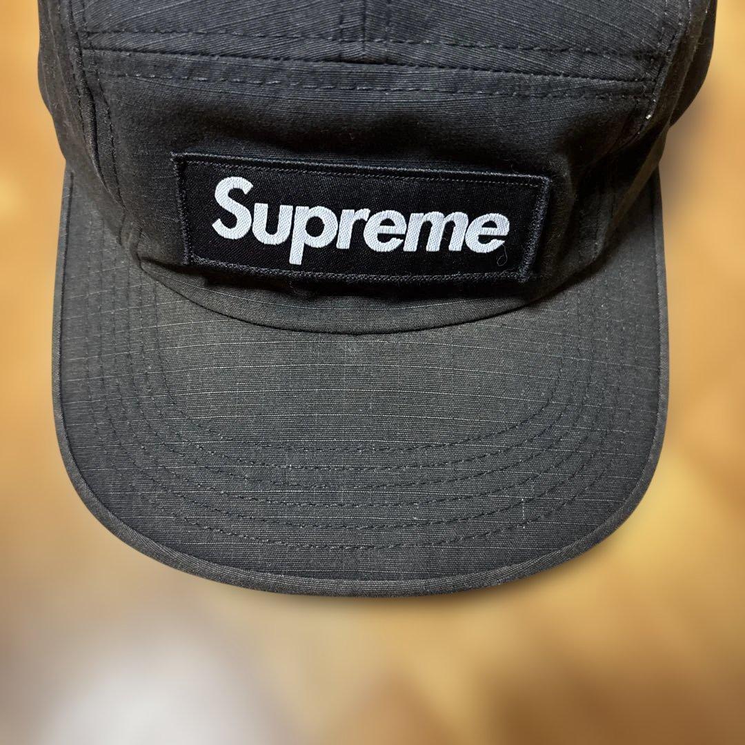 Supreme キャップ　ブラック