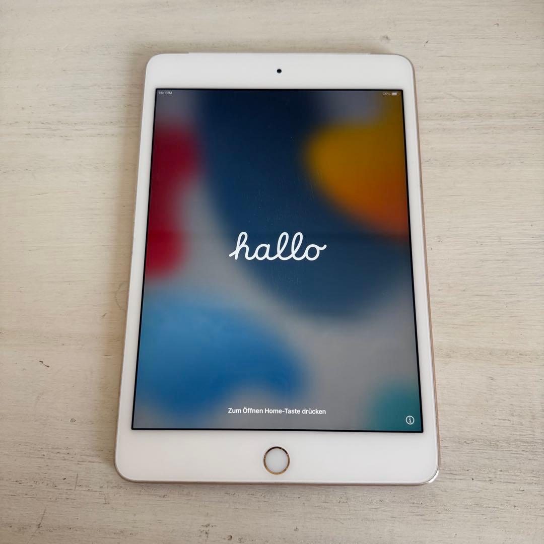 Apple iPad mini 4 ゴールド 16GB