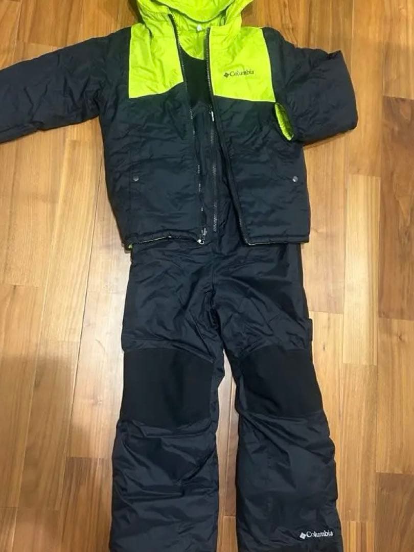 【Columbia美品】子ども用スキーウェア上下セットxs120