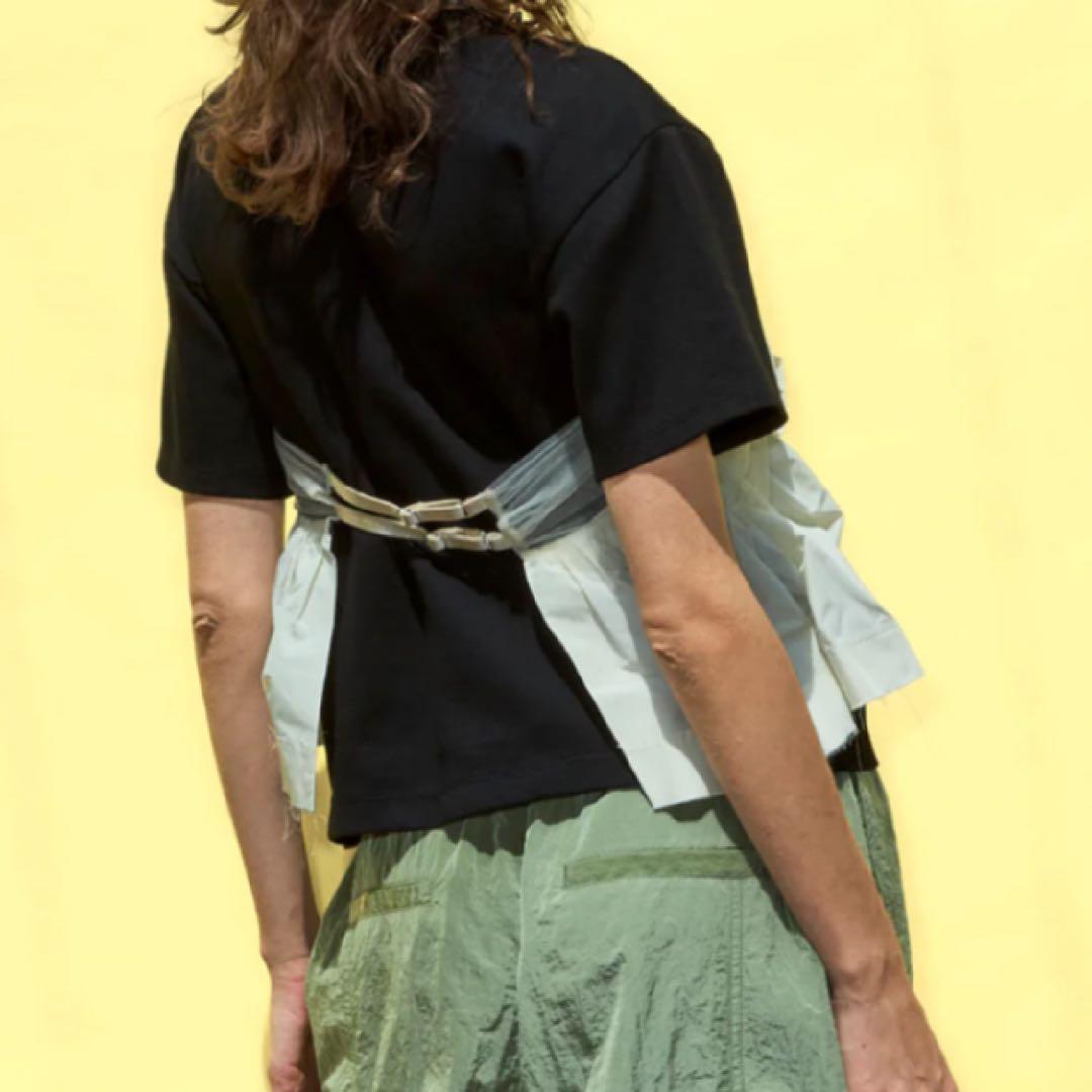 MAISON SPECIAL ドッキングツイステッドTシャツ