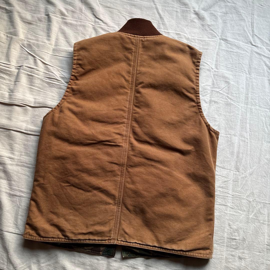 RRL ダックベスト リバーシブル ハンティング カモフラ 迷彩 ワーク
