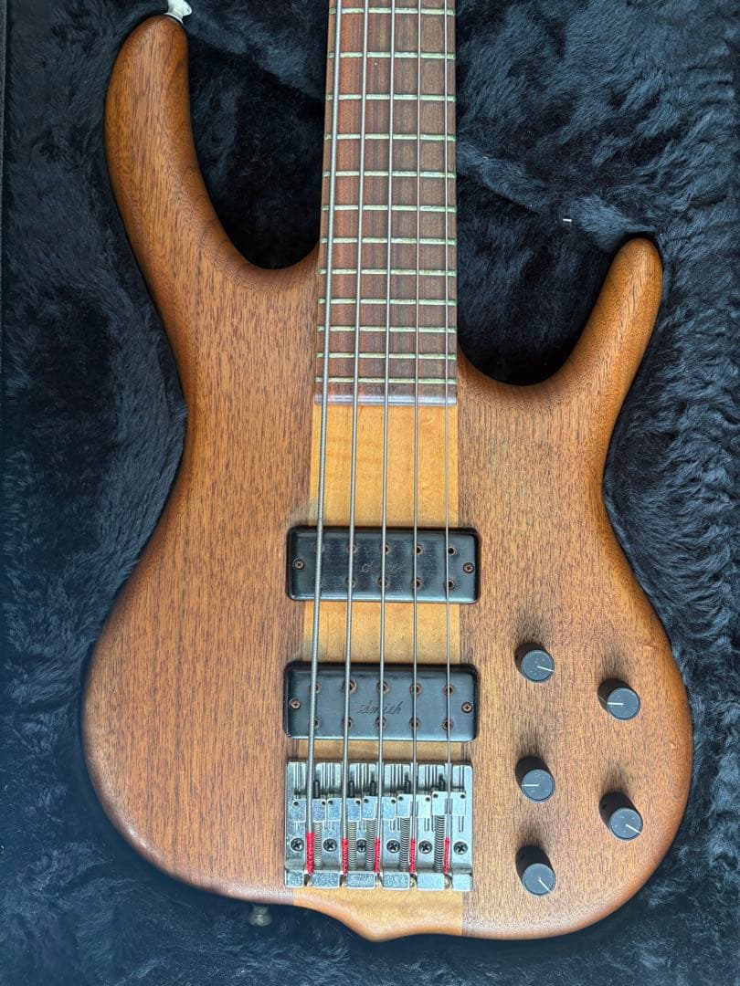 Ken Smith BSR5M 5弦エレキベース 木目デザイン