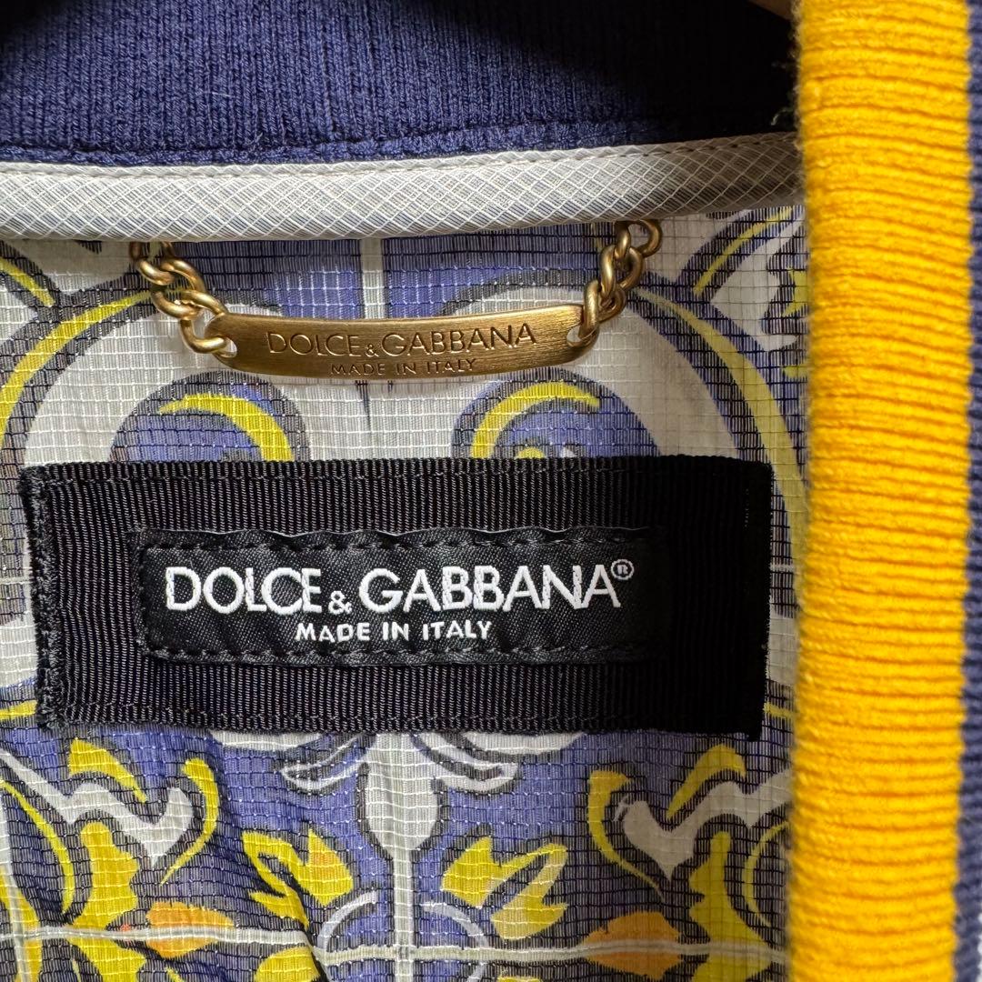 DOLCE&GABBANAドルチェ&ガッバーナ　マヨリカプリント　ブルゾン　総柄