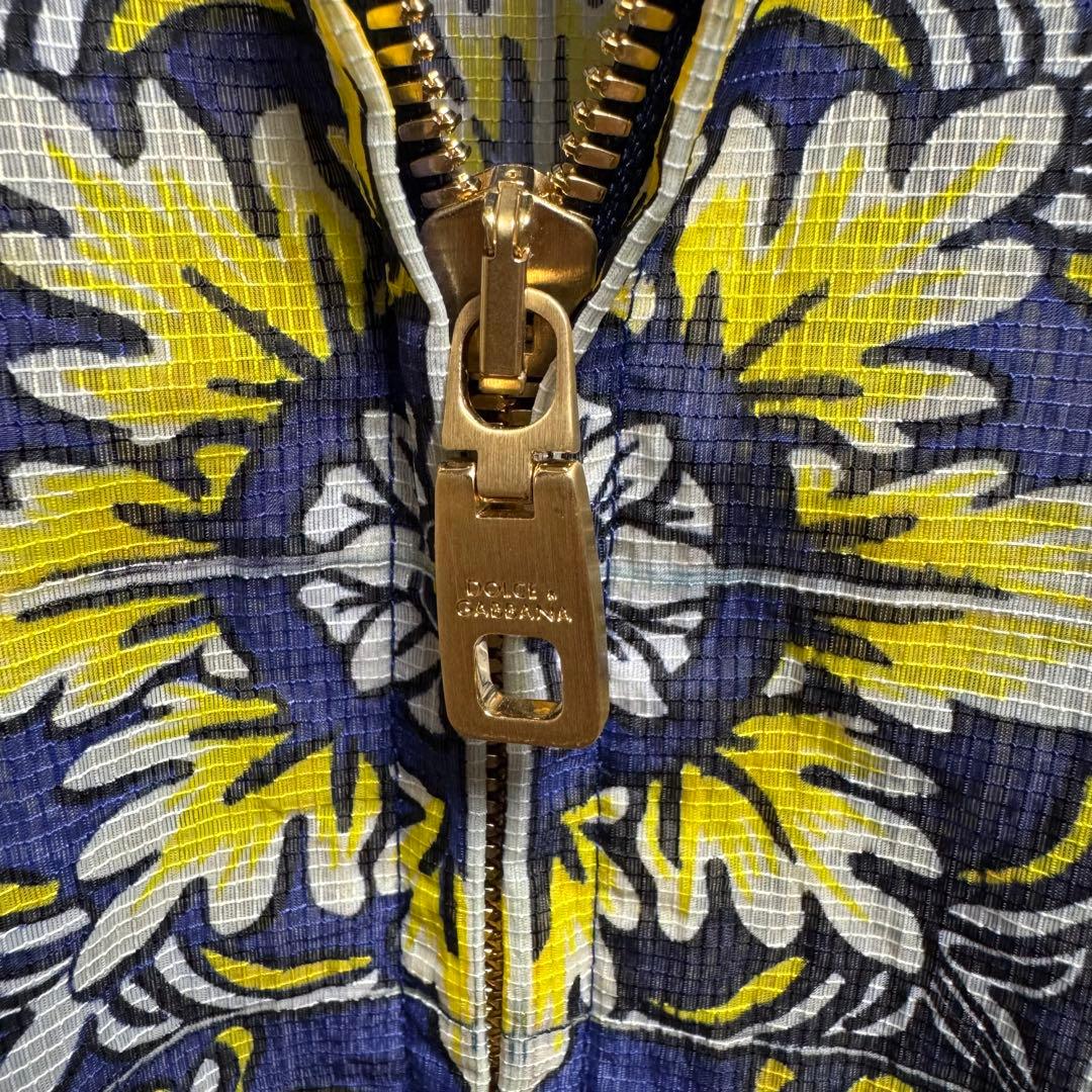 DOLCE&GABBANAドルチェ&ガッバーナ　マヨリカプリント　ブルゾン　総柄