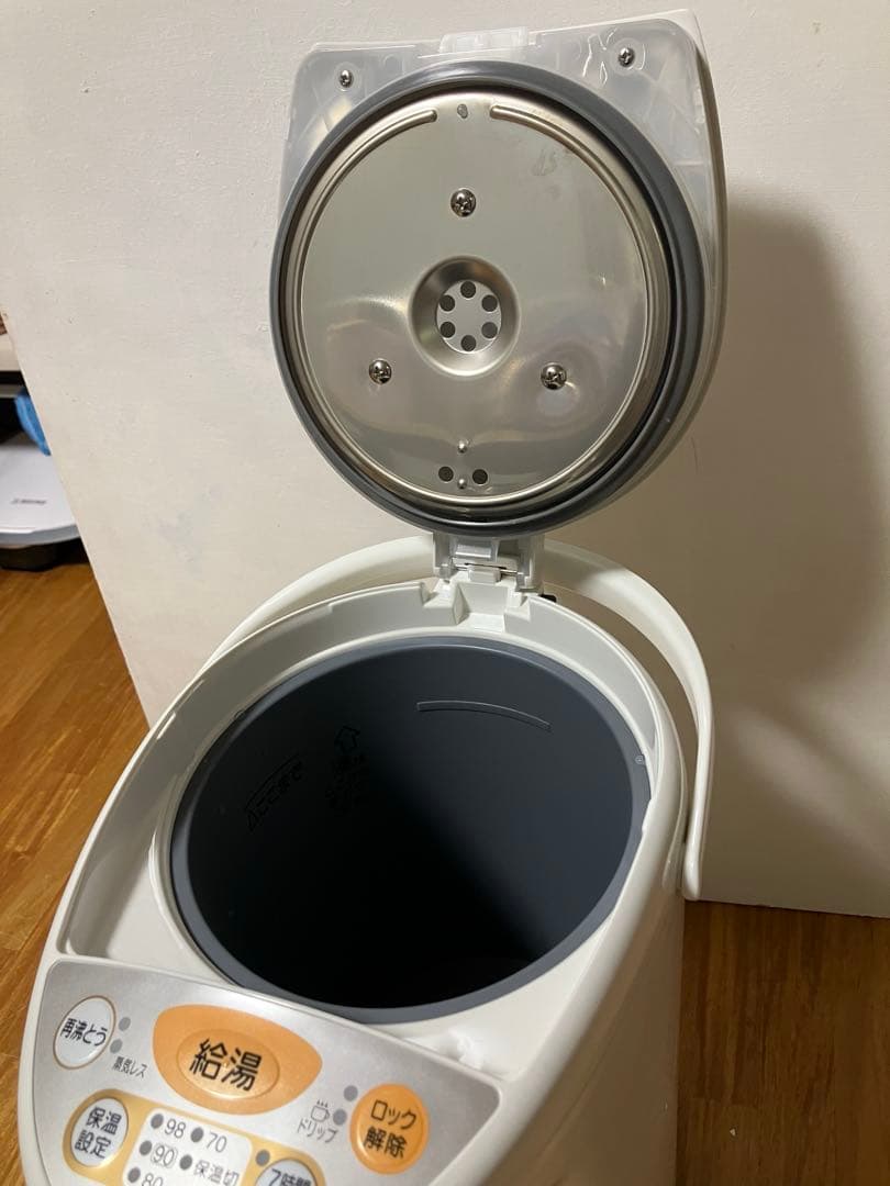 象印 電動ポット 4L CD-XA40-WB 大容量 1回のみ使用の美品です！