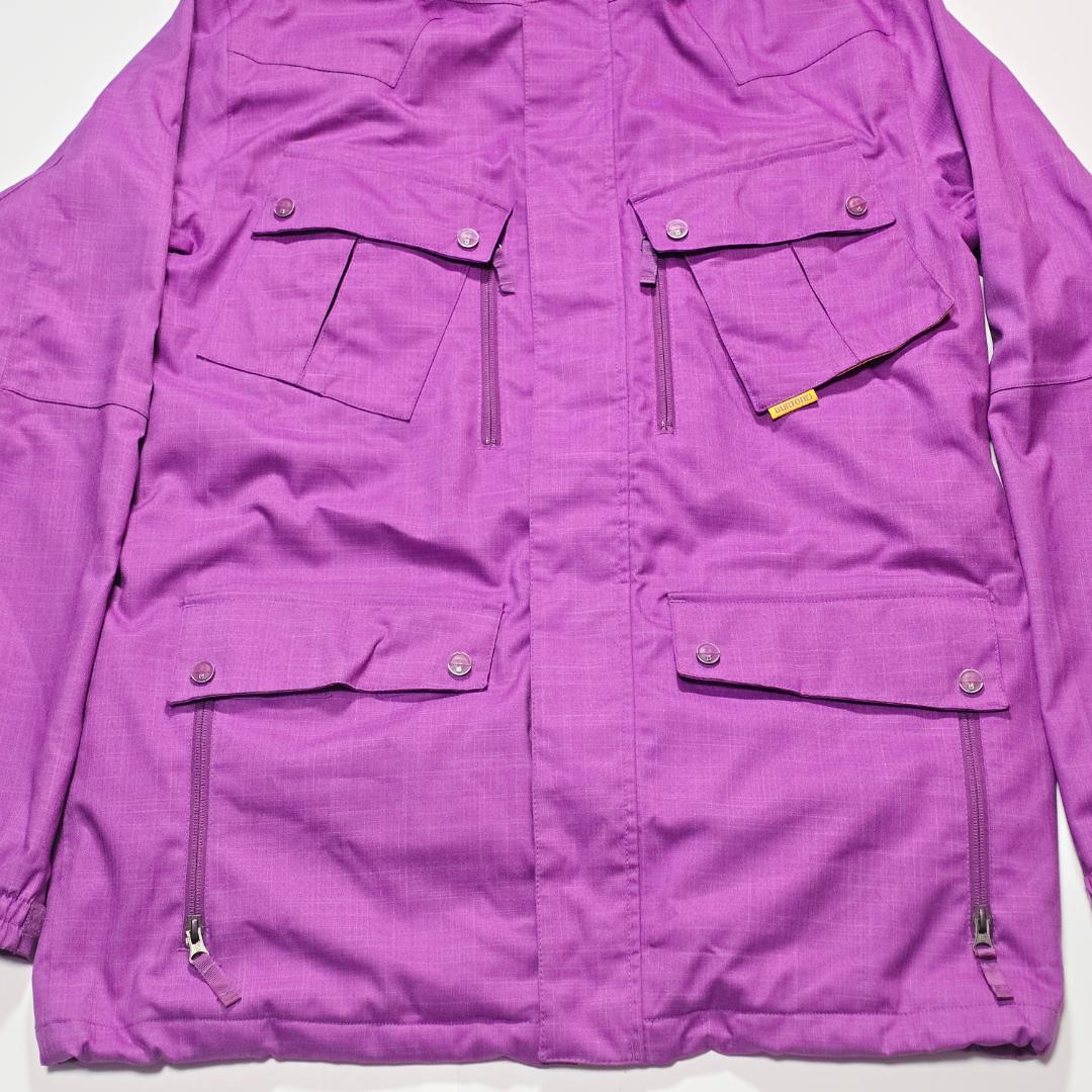BURTON バートン　スキー　スノボ　ウェア　セットアップ　メンズ　紫×黒　L