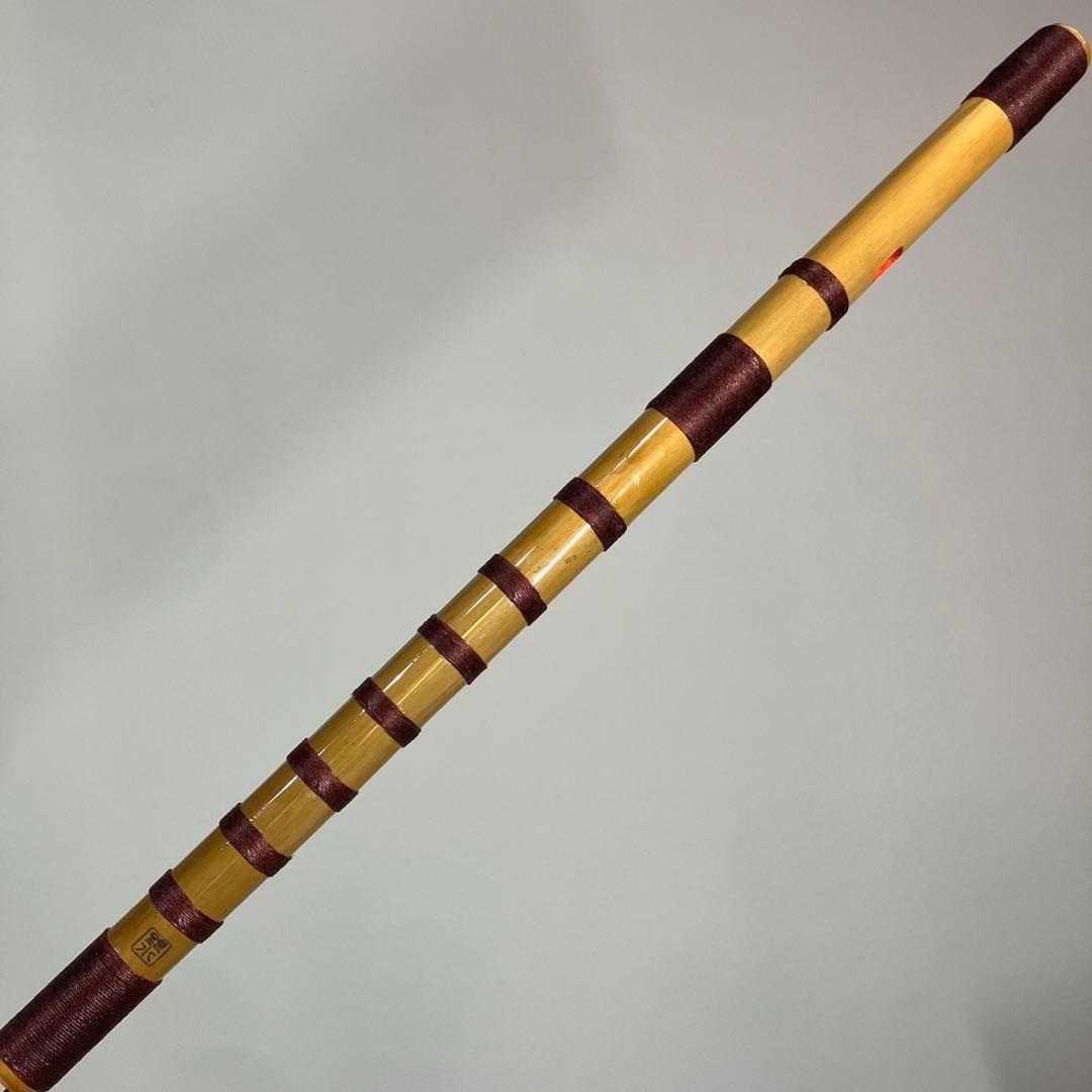 【入門】神楽笛リコーダー式（古典調篠笛、囃子笛）CMRX-103 総巻　咥え笛