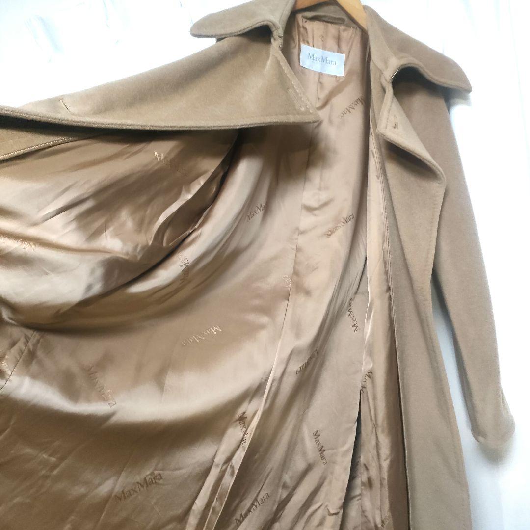 白タグ MaxMara マックスマーラ マヌエラ ガウンコート アイコンコート