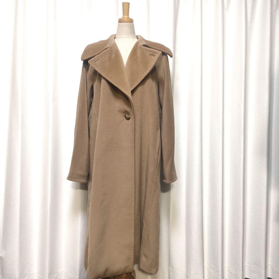白タグ MaxMara マックスマーラ マヌエラ ガウンコート アイコンコート