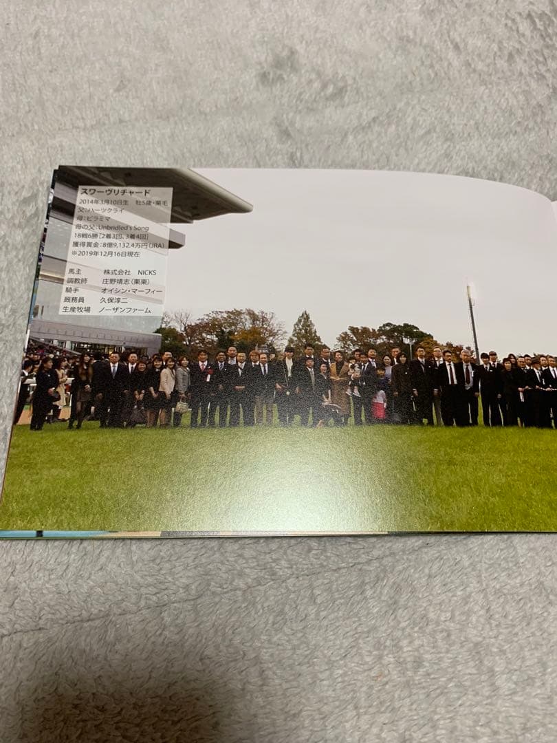 ジャパンカップ　スワーヴリチャード　2019年　優勝記念品　非売品　関係者限定品