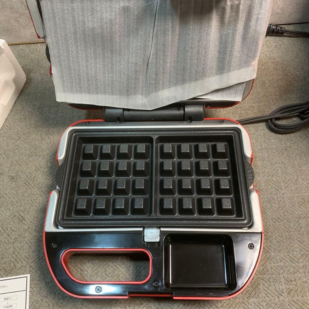 K139 【未使用】Vitantonio ワッフル＆ホットサンドベーカー
