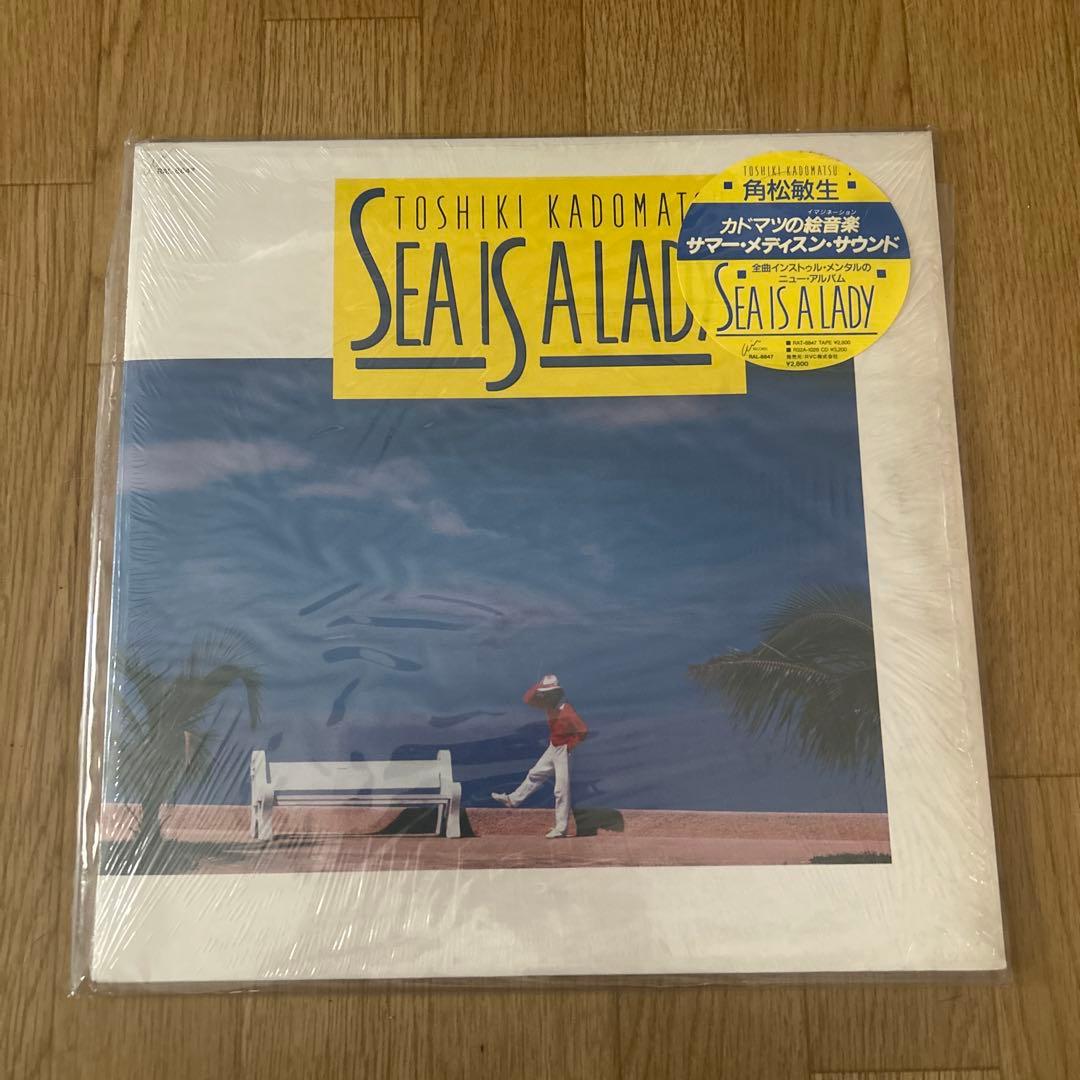 角松敏生　Sea Is A LADY レコードLPアルバム