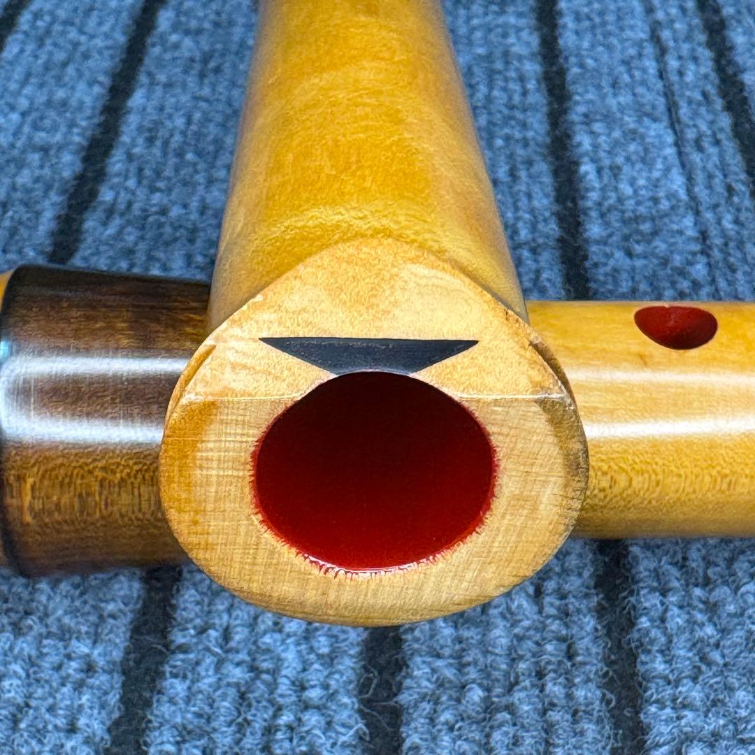 尺八 ワダ楽器 琴風調 (楓)一尺八寸管