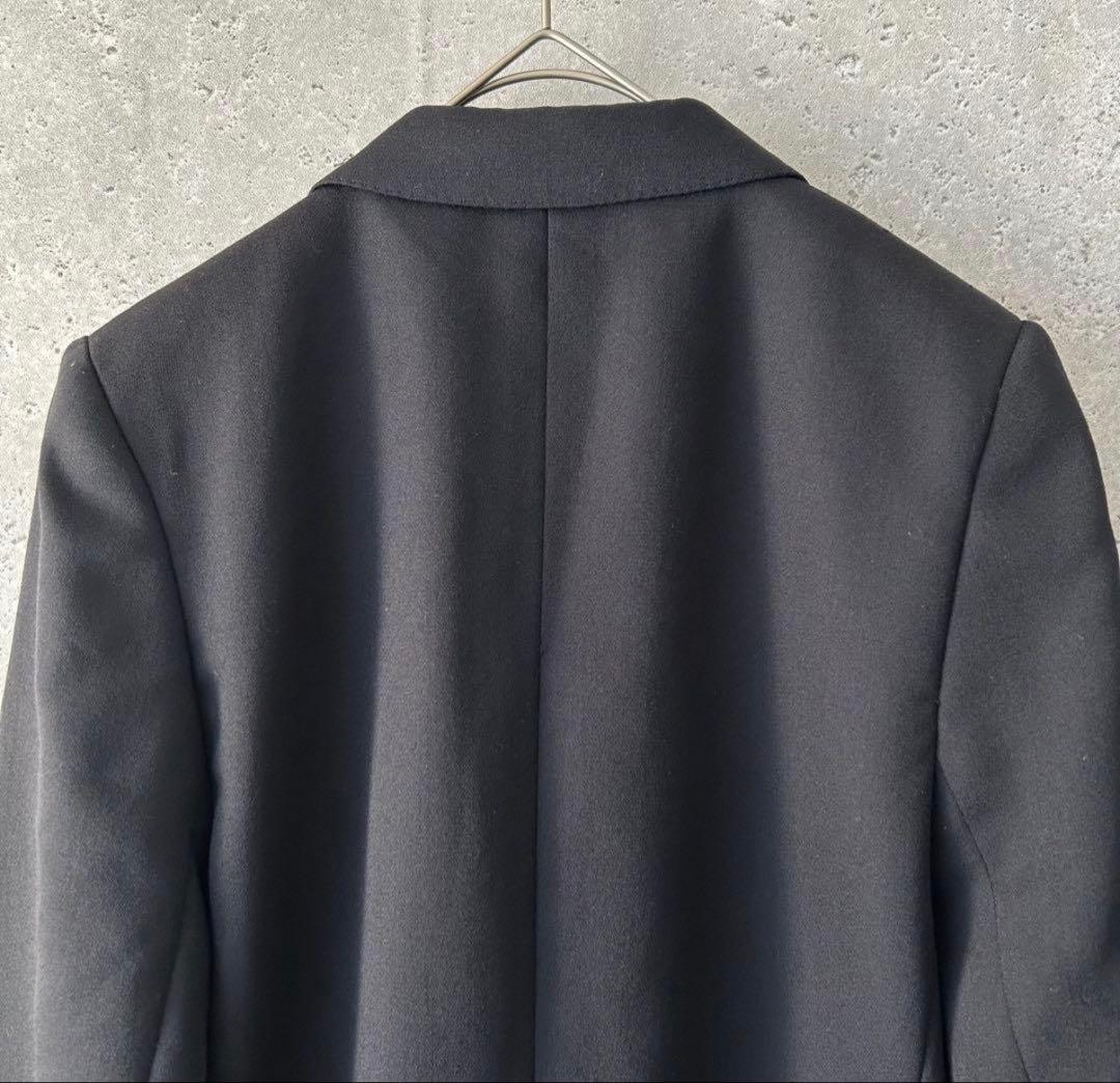 Aquascutum ダブル テーラードジャケット 紺ブレ 金ボタン